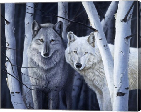 Framed Eyes Have It Print