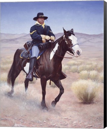 Framed Soldier Print