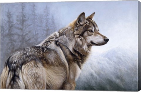 Framed King Of The Hill Print