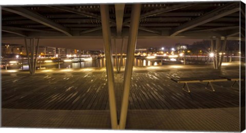 Framed Pont de Bercy Print