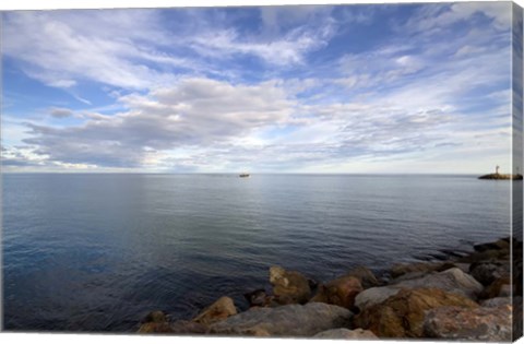 Framed Bocca Rocks Print