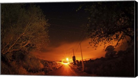 Framed Way To The Stars Print