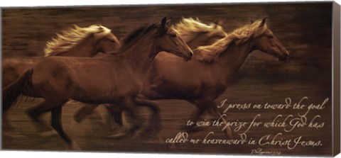 Framed Tribe with Words Print