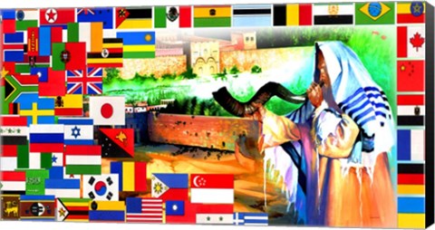 Framed Calling All Nations Print