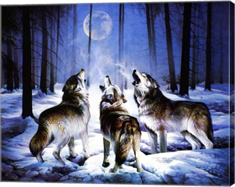 Framed Three Dog Night Print