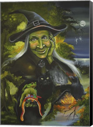 Framed Mmm Trick or Treat Print
