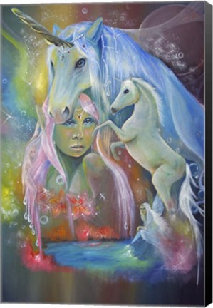 Framed Faecorn Print