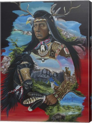 Framed Jack Cloud Print