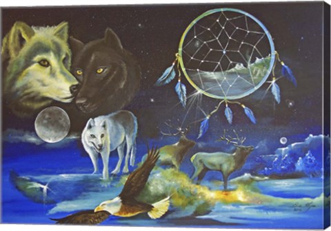 Framed Magical Spirits Print