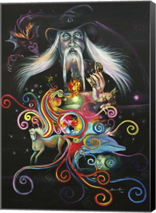 Framed Sorcerer Print