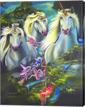 Framed And now the Journey Begins Print