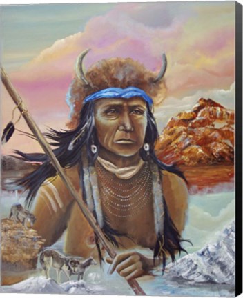 Framed Wolf Song Print