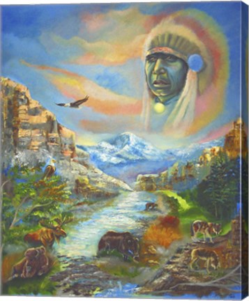 Framed Morning Song Print