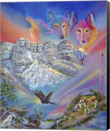 Framed Ray of Light Print