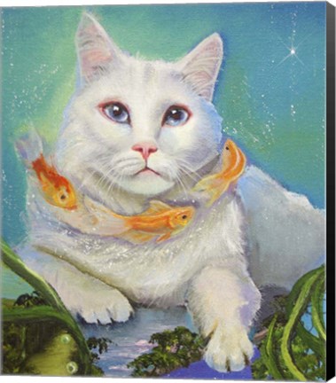 Framed Lady of the Lake Print