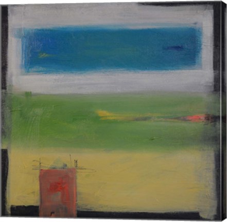 Framed Rural Abstract Print