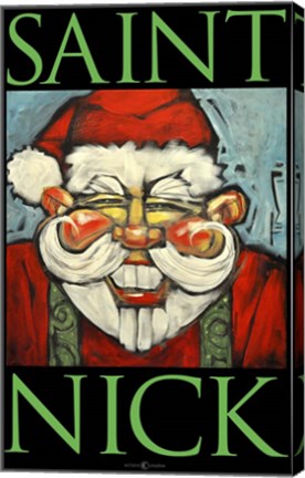 Framed Saint Nick Poster Print