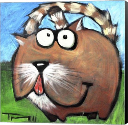 Framed Cat Poster Print