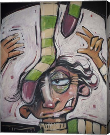 Framed Acrobats Print