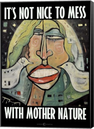 Framed Mother Nature Poster Print