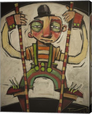 Framed Stiltwalker Print