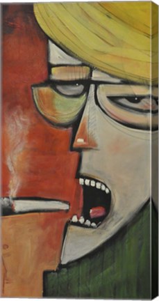 Framed Literary Critic Print