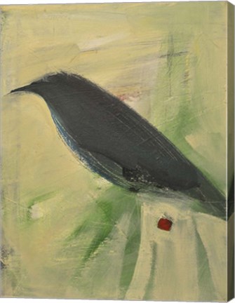 Framed Bird And Berry 2 Print