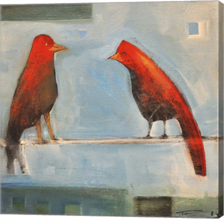 Framed Birds Know 3 Print