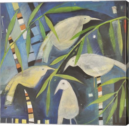 Framed Party At Frank&#39;s Place Print