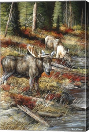 Framed At Water&#39;s Edge Print