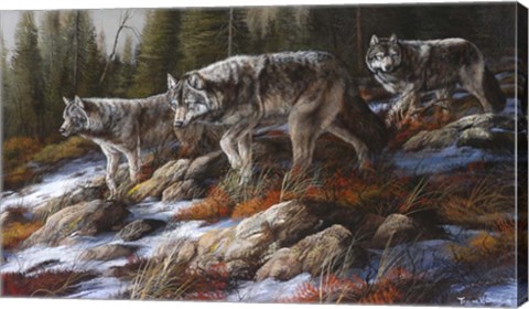 Framed Hunters Of Dusk Print