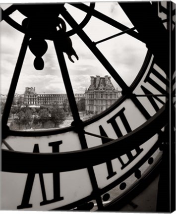 Framed Big Clock Print
