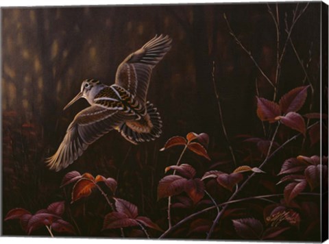 Framed Twittering Wings Print