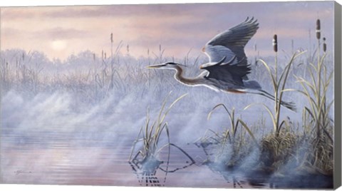 Framed Rising Marsh Print