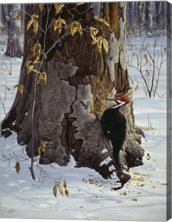 Framed Working The Base Print