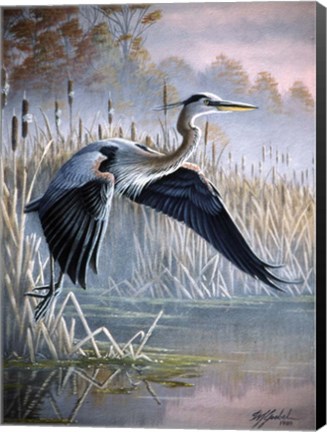 Framed Secluded Cove Print