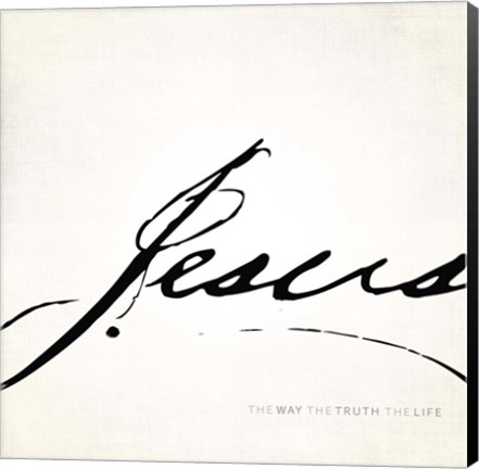 Framed Jesus Print