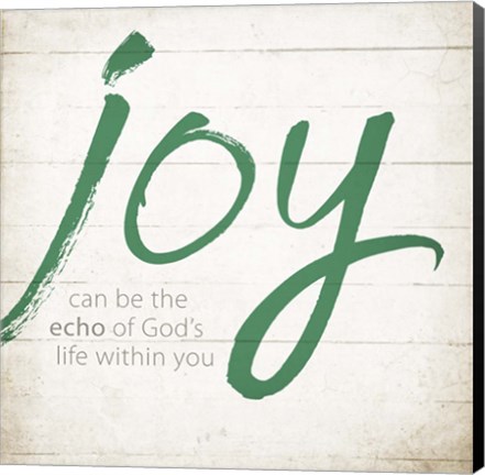 Framed Joy Print