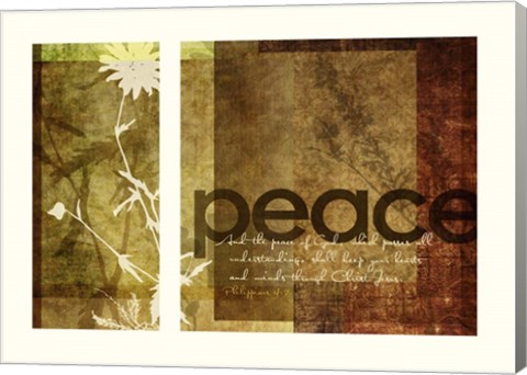 Framed Peace Print