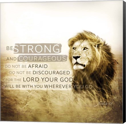 Framed Strength Print