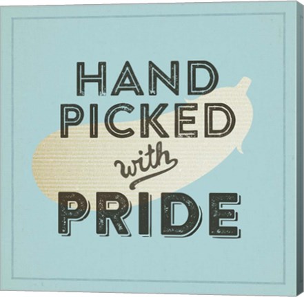 Framed Handpicked With Pride II Print
