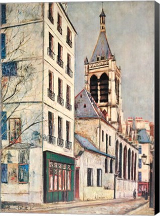 Framed Church-St. Severin Print