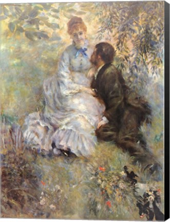 Framed Idylle (Lovers) Print