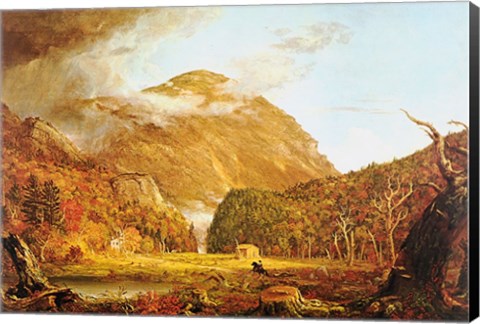 Framed Notch of the White Mountains Print