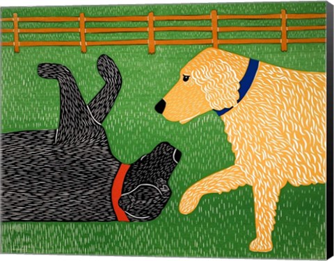 Framed Come on Sally Print