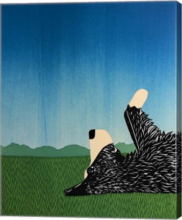 Framed Day Dreaming Bordor Print