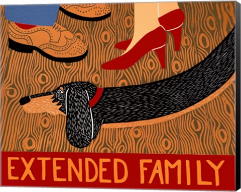 Framed Extended Family Print