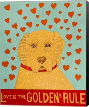 Framed Golden Rule 1 Print