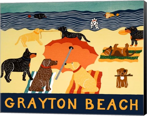 Framed Grayton Beach Print