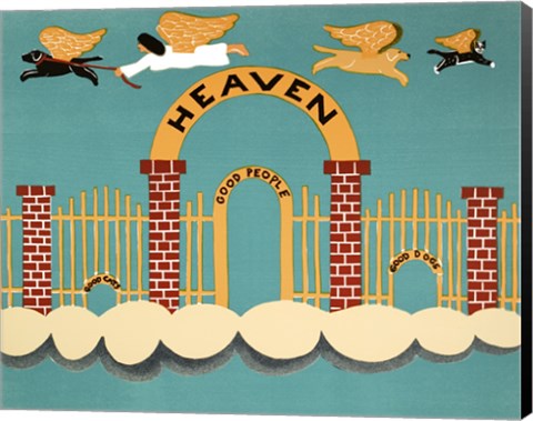 Framed Heaven Print